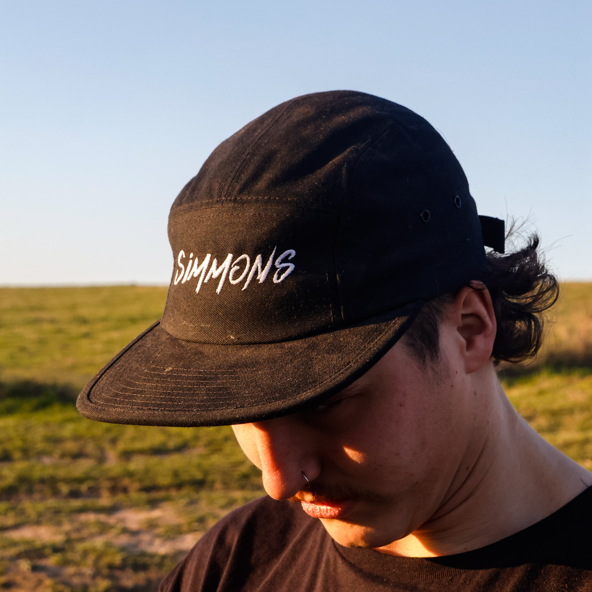 Classic Embroidered Simmons Cap